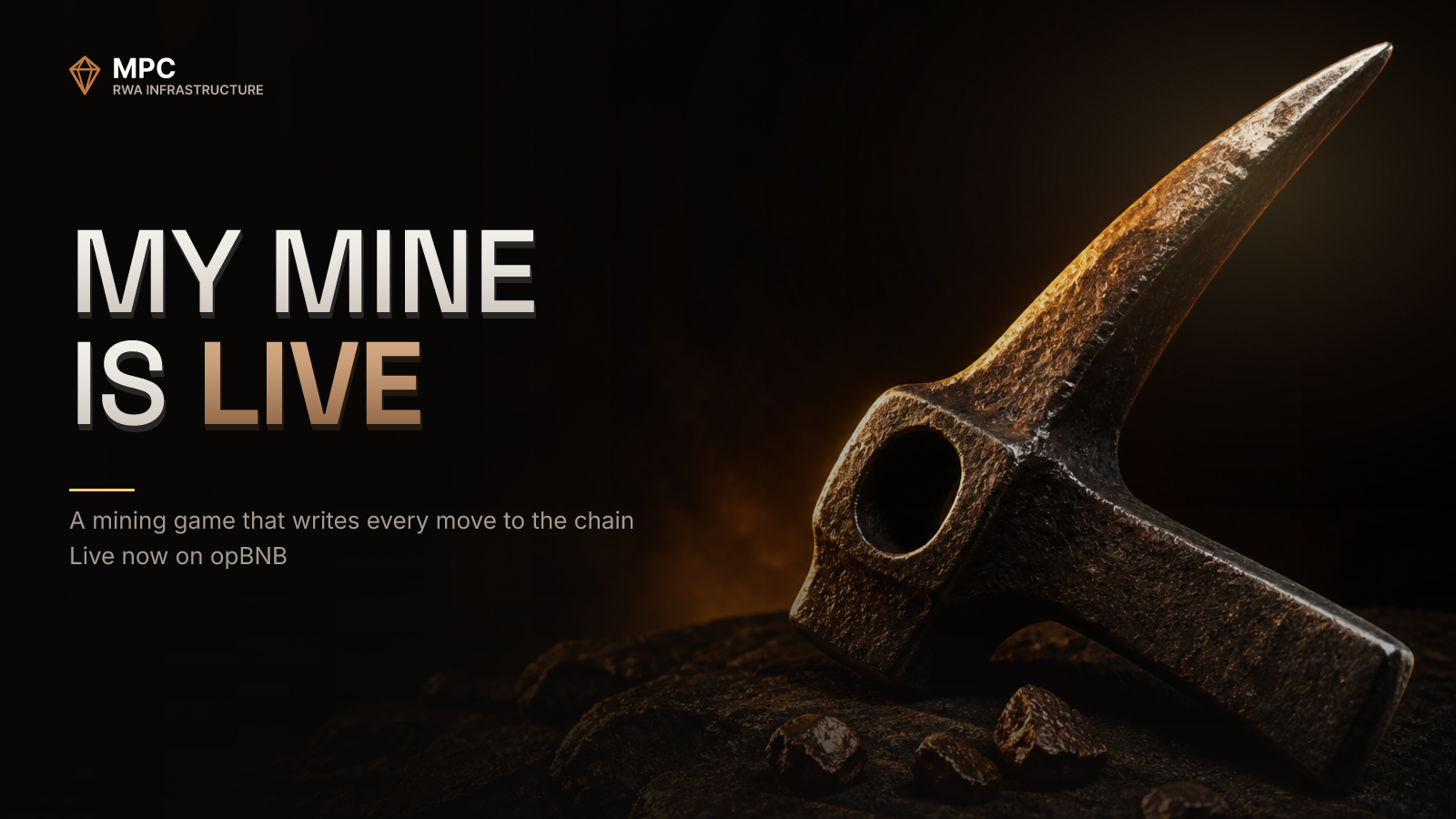 The My Mine hero screen.