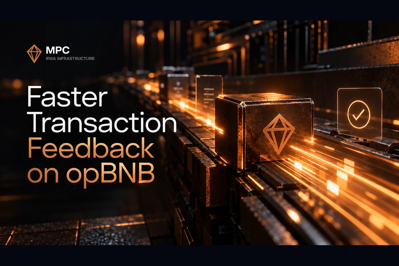 The faster transaction feedback cover art.