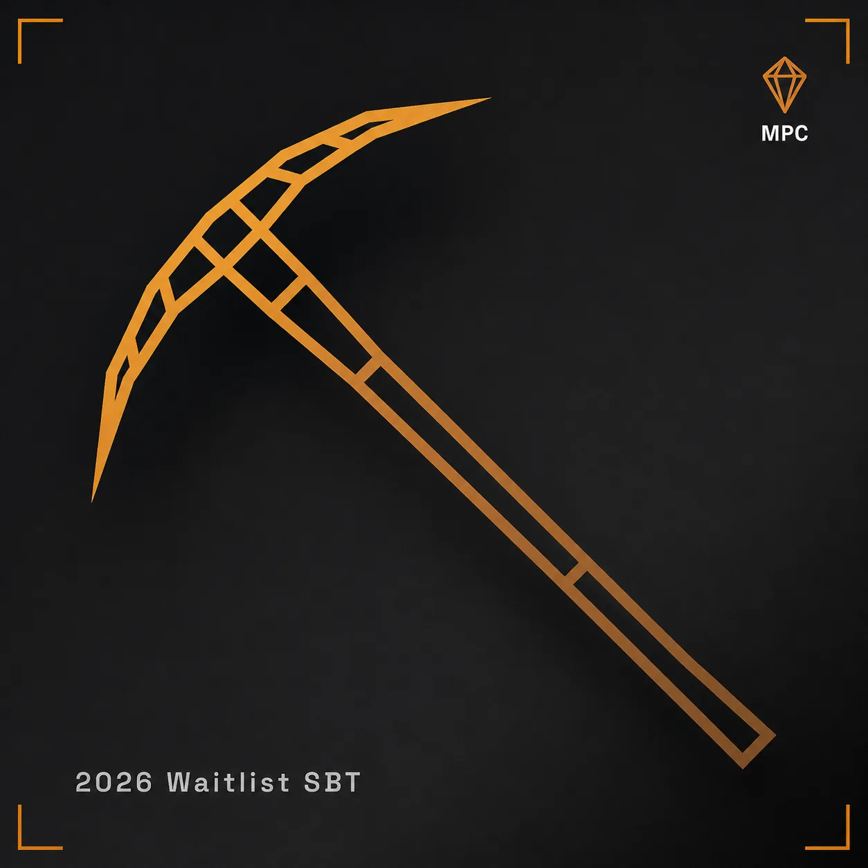 The MPC Waitlist SBT, minted to a connected wallet.